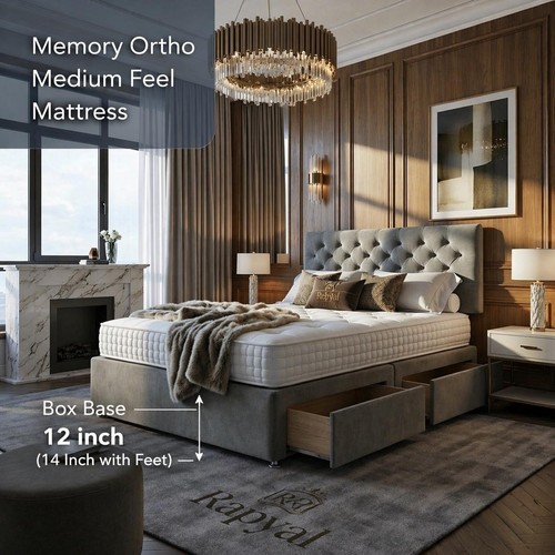 Luxury memory divan - bed, set