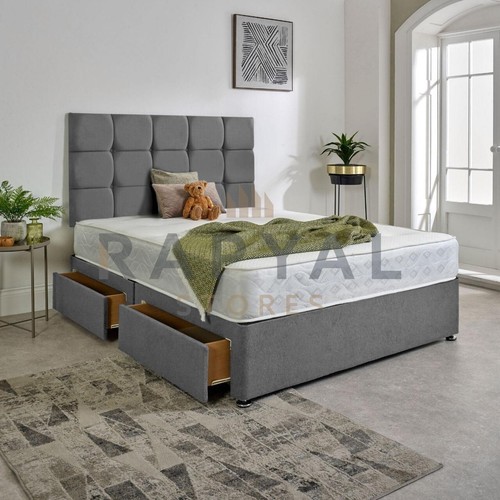 Luxury fabric divan - luxury, set