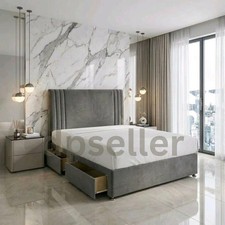 ORTHOPAEDIC DIVAN BED SET WITH