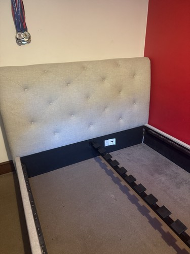 King size double bed - double, with