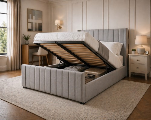 New ottoman panel - wing, plush
