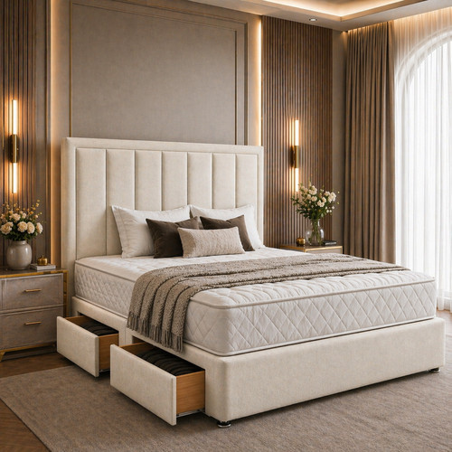 Plush divan bed set - plush,